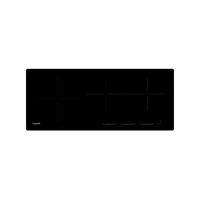 FOSTER Piano cottura a induzione, Domino Line, 84x35 cm, Nero, vetroceramica7330255