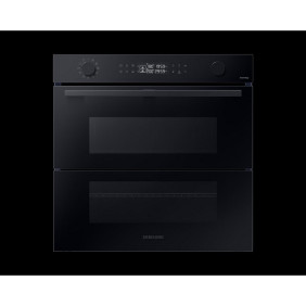 Samsung Forno Multifunzione Dual Cook Con Doppia Porta NV7B4540VBK Finitura Vetro Nero Da 60 Cm - PRONTA CONSEGNA