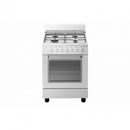 Tecno Gas Cucina Stile Arke' D63NWS 60x60 Forno Multifunzione 4 Fuochi Bianco